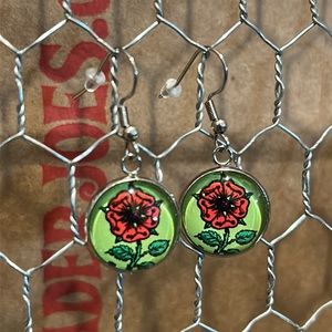 Trader Joe’s earrings 16mm flowers